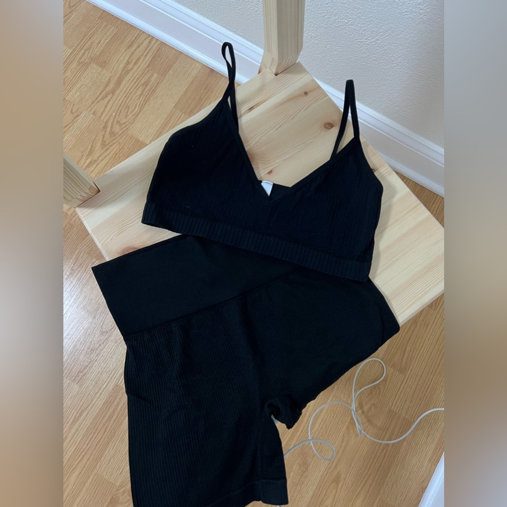 Cute workout set size medium